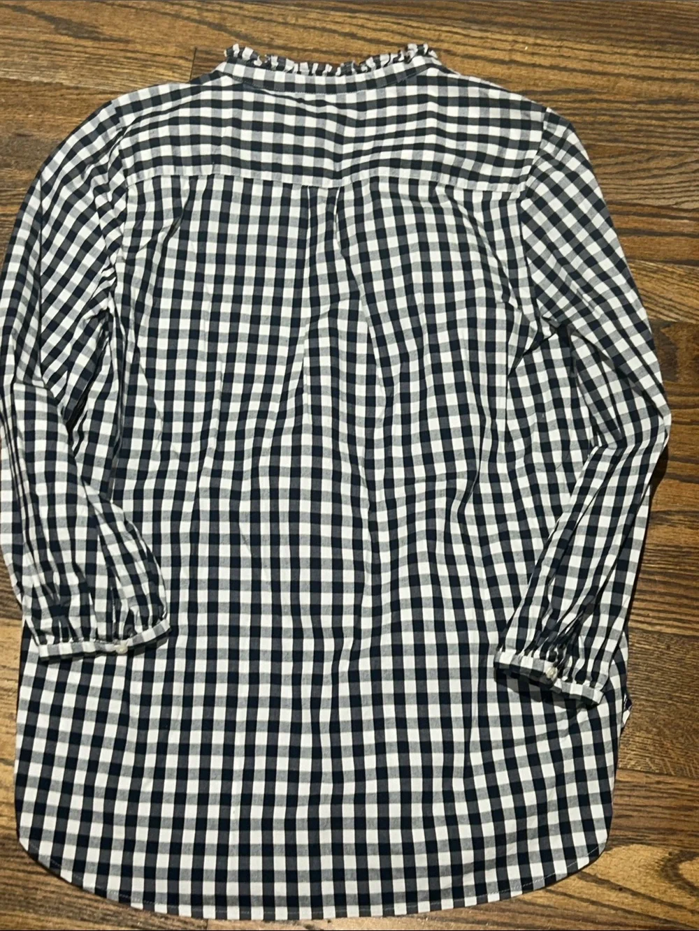 J. Crew lightweight gingham